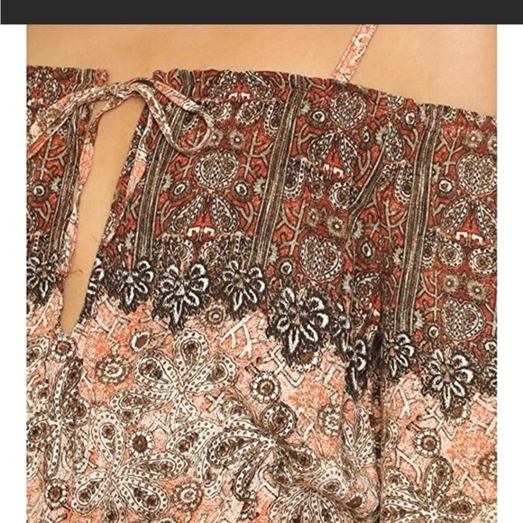 Free People so divine off the shoulder jumpsuit romper sz xs - Picture 2 of 7